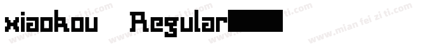 xiaokou Regular字体转换